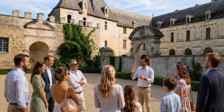 château de Vayres pendant les journées du patrimoine