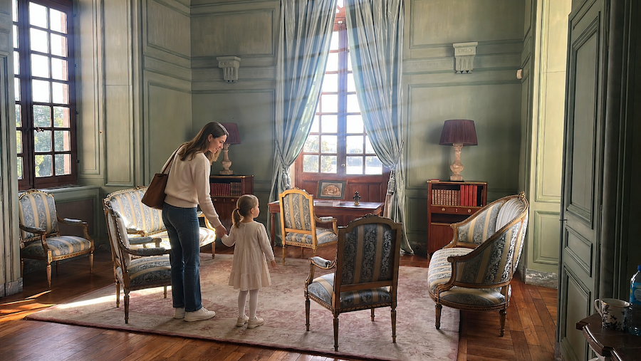 visite famille chambre du dome