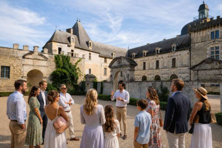 visites en individuels au château de vayres